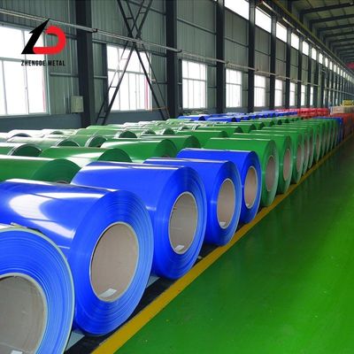 jakość  JIS PPGI Steel Coil 20 Gauge 28 Gauge Color Coated Galvanized Steel Coil fabryka