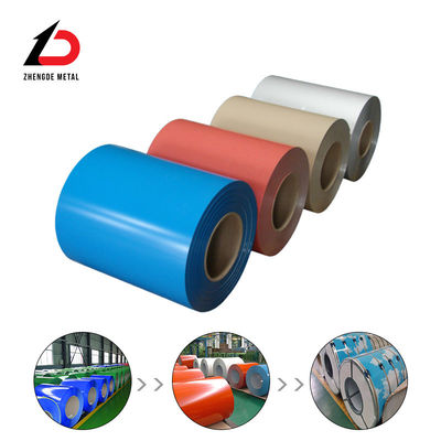 PVDF Coating PPGI Steel Coil Ral 5015 kolorowo powlekany aluminiowy spiral