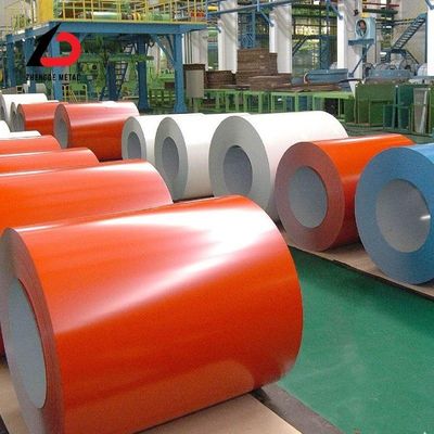 PVDF Coating PPGI Steel Coil Ral 5015 kolorowo powlekany aluminiowy spiral
