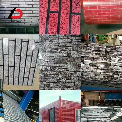 Wykrycie z przedrukowanej waluty stalowej PPGI 0,5 mm PVDF / HDP / SMP / PE / PU