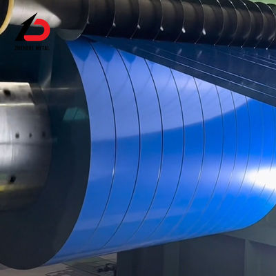 150g/ 75/75 or 85/65 PPGI Steel Coil with Impact Energy Not Less Than 9J and Metallized Layer Thickness ≥0.46mm