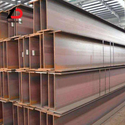 Gorąco zanurzona stal H Beam Channel Construction Steel A36 / Ss400 / S235jr