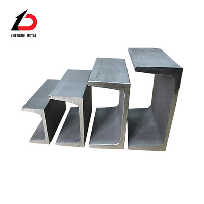 Profile miękkie Gi ocynkowane En S235jr S275jr S355jr A36 Ss400 Purlin Structural C U Low Carbon Steel Channel