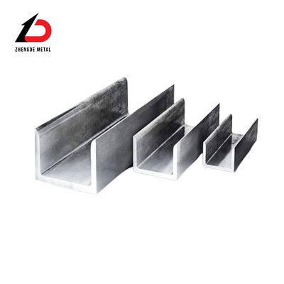 Profile miękkie Gi ocynkowane En S235jr S275jr S355jr A36 Ss400 Purlin Structural C U Low Carbon Steel Channel
