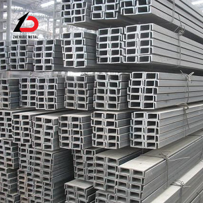 Ciepłowalcowana stal węglowa U Channel S235jr S355jr 16 Gauge Metal U Channel