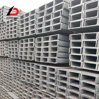 Ciepłowalcowana stal węglowa U Channel S235jr S355jr 16 Gauge Metal U Channel