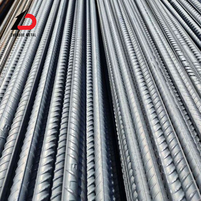 6mm 8mm 10mm HRB400 HRB500 B500 B500b Stal węglowa Deformowane sztabki żelazne Standardy produkcyjne ASTM/JIS/AISI/DIN/BS/En/GB