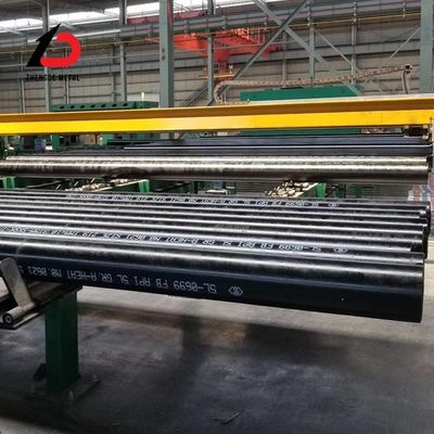 Przemysł naftowy i gazowy Transport 5,8m 6m Wymiary niestandardowe Zaopatrzenie fabryczne API 5L X60n Bezszwowe rury stalowe