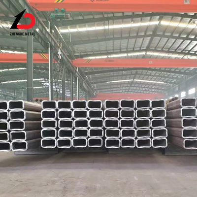 China Factory S235jr Ss400 S235j0 A572 Węglowa stalowa prostokątna bezszwowa rurka Niskowęglowa stalowa bezszwowa rurka Galwanizowana prostokątna rurka do materiałów budowlanych