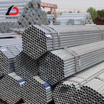 Okrągła rurka galwanizowana 10 ft ASTM St37 12cr1MOV Gorąco zanurzona rurka stalowa