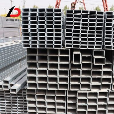 ASTM A500 Galwanizowana rurka stalowa Shs Rhs Galwanizowana rurka stalowa kwadratowa