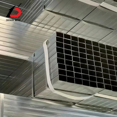 ASTM A500 Galwanizowana rurka stalowa Shs Rhs Galwanizowana rurka stalowa kwadratowa