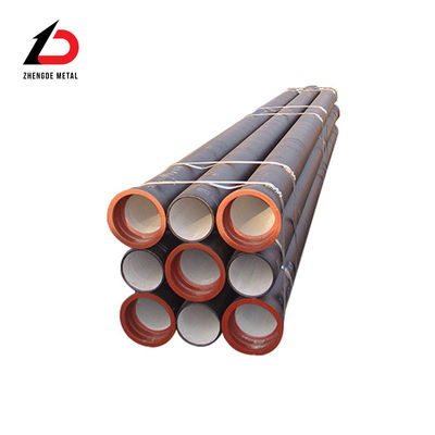 Zindywidualizowany rozmiar ISO2531 Cement Lined Ductile Cast Iron Pipes K9 do wody pitnej