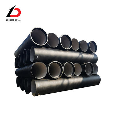 Zindywidualizowany rozmiar ISO2531 Cement Lined Ductile Cast Iron Pipes K9 do wody pitnej