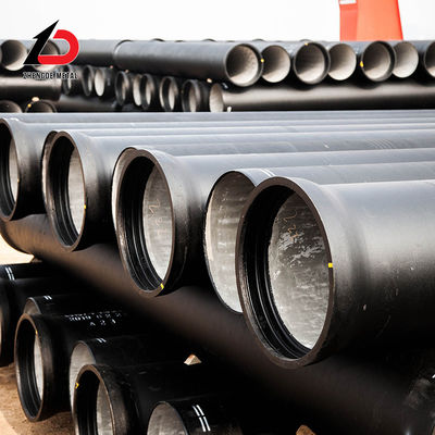 Zindywidualizowany rozmiar ISO2531 Cement Lined Ductile Cast Iron Pipes K9 do wody pitnej