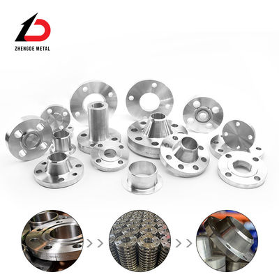 Wysoce precyzyjna niestandardowa branża petrochemiczna samochodowa A105 A350lf2 S235jr S275jr St37 Sch5s Sch10s Sch10 Flange z produktem obróbki CNC