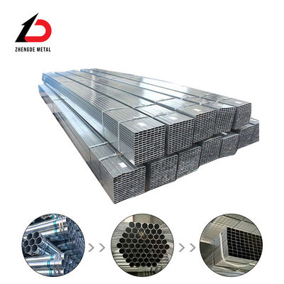 150*150*3mm 6m Długość Gorąco zanurzona ocynkowana rurka kwadratowa ze stali węglowej /rura do materiałów budowlanych