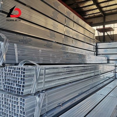 150*150*3mm 6m Długość Gorąco zanurzona ocynkowana rurka kwadratowa ze stali węglowej /rura do materiałów budowlanych