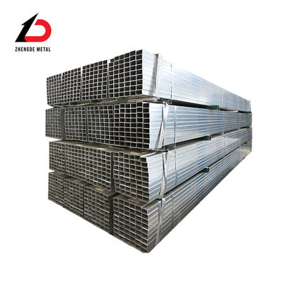 40x40 Shs Gorąco zanurzone Galwanizowane kwadratowe Rury stalowe Rury kwadratowe