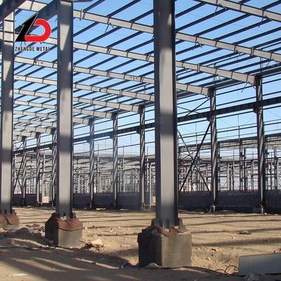 Q235 Prefabrykowana konstrukcja ramy stalowej