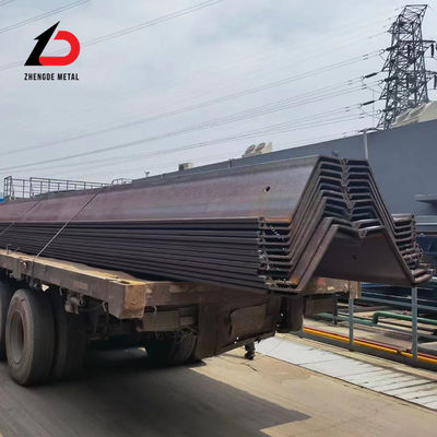                  Hot Selling Cheap Steel Sheet Pile Type 2 Sy295/Sy390 Sheet Pile U Shaped Z Shaped Sheet Pile 10.5mm Steel Sheet Pile Price             