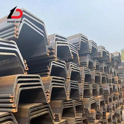 S275 S355 Q345 Z Typ arkusza stosu 400X100X10.5mm 6-12m U/C/Z/T Typ