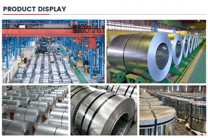 ASTM JIS Dx51d Galwanizowana walcowana cewka gorąco zanurzona z normalną powłoką spangu 7