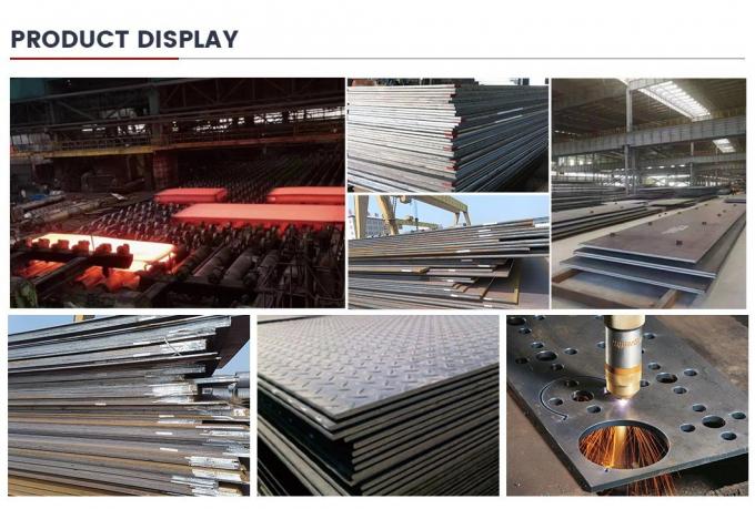 Q235 Czarne blachy stalowe Blachy węglowe Blachy stalowe walcowane na gorąco Produkcja 8