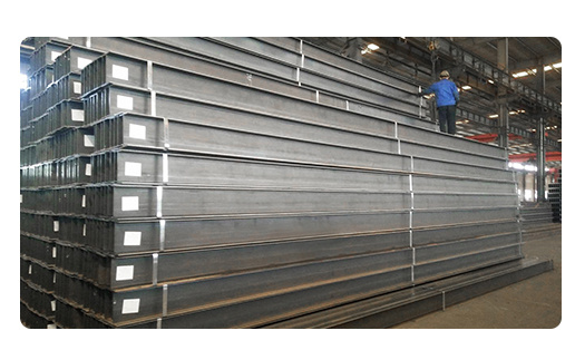 ASTM A36m Żelazna konstrukcja wiązki H Wysokiej wytrzymałości Metalowa konstrukcja OEM 2