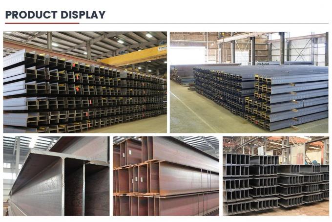 ASTM A36m Żelazna konstrukcja wiązki H Wysokiej wytrzymałości Metalowa konstrukcja OEM 7