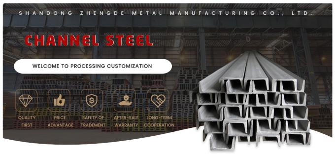 Ciepłowalcowana stal węglowa U Channel S235jr S355jr 16 Gauge Metal U Channel 0