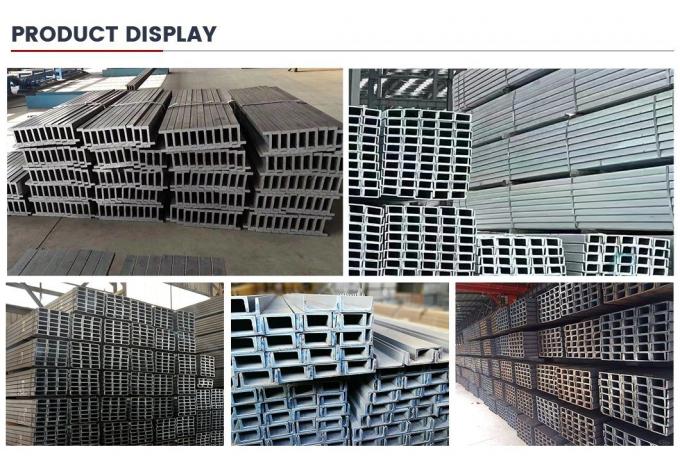 Ciepłowalcowana stal węglowa U Channel S235jr S355jr 16 Gauge Metal U Channel 7