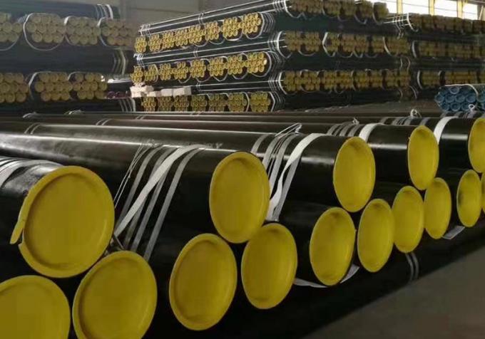 Dobrą jakość ASTM A106 / API 5L Sch 40 Sch 80 Sch120 Czarnie pomalowane rury bezszwowe ze stali węglowej 5