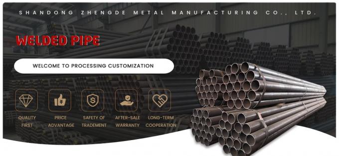 Metalowe materiały budowlane Wyroby stalowe spawane na zamówienie ERW Wyroby stalowe spawane z węgla 0