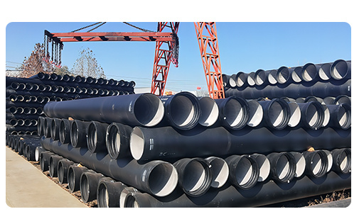 Zindywidualizowany rozmiar ISO2531 Cement Lined Ductile Cast Iron Pipes K9 do wody pitnej 5