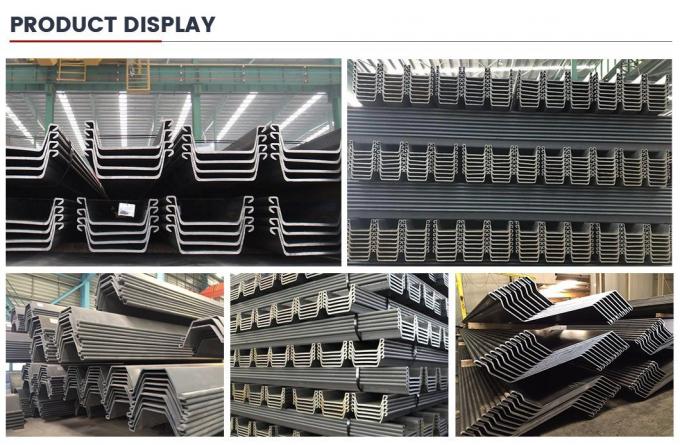 Factory Direct Sales Low Price 400*170 Steel Sheet Pile U Steel Pile Z Steel Sheet Pile L Steel Sheet Pile with Customized Size
